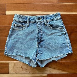 Aritzia Sunday Best Denim Shorts